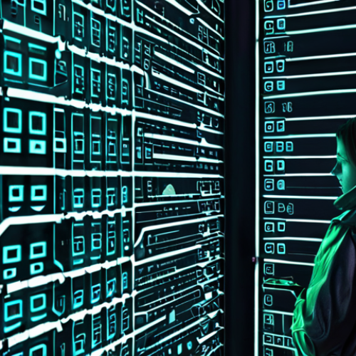 Home 17 **Prompt:** Secure digital fortress, strong password wall, complex characters, vibrant cybernetic style, glowing lines, security system interface, digital artwork.