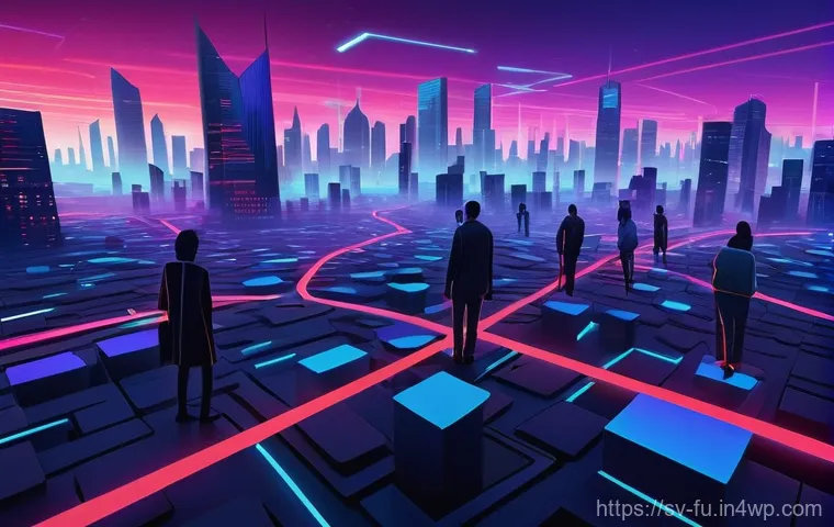 패스워드 관리 시스템의 시장 경쟁력 강화 - **Prompt 1: The Digital Minefield - Navigating Cyber Threats**
An illustration of a diverse grou...